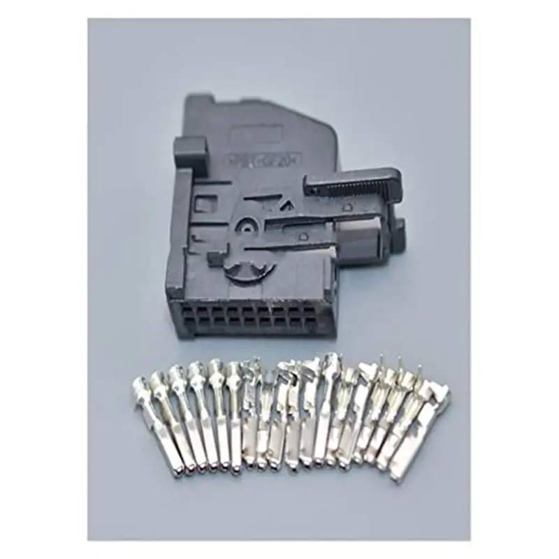 Delicate Texture-For T5 1-1355350-1 Automotive 18 Pin Wire Harness Cable Connector Car Electric Instrument Plug(10 Sets)