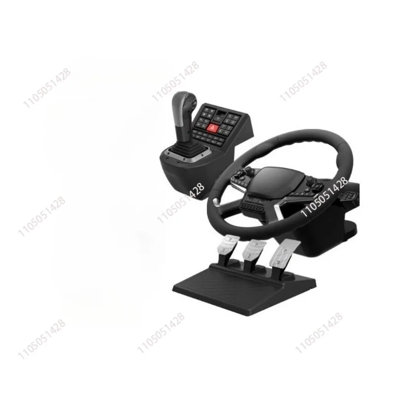

Truck Simulator Steering Wheel Controller Kit for PC Truck Game emulator