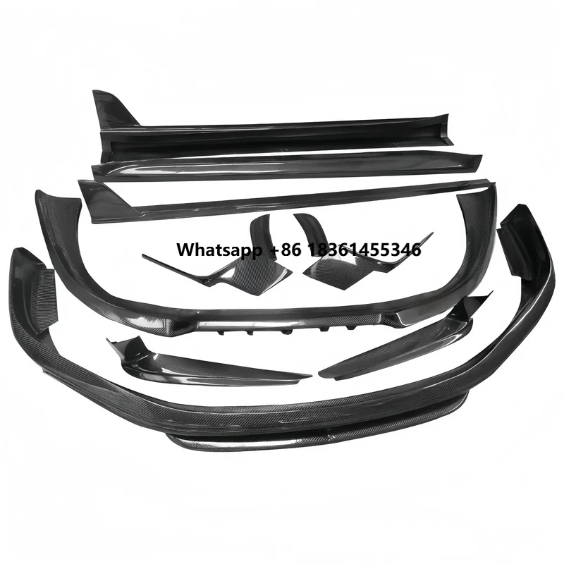 

911 992 Carbon Fiber Front Rear Bumper Parts Body Kits Fit Replacement