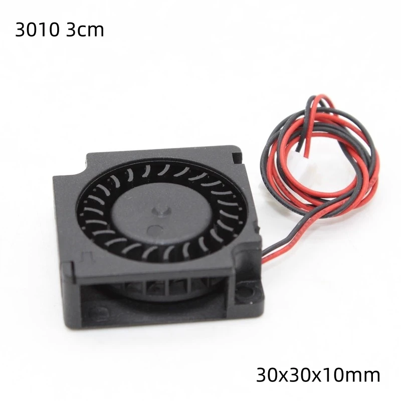 3cm 3010 mini blower DC 12V turbo ultra-thin cooling fan 3D printer small fan