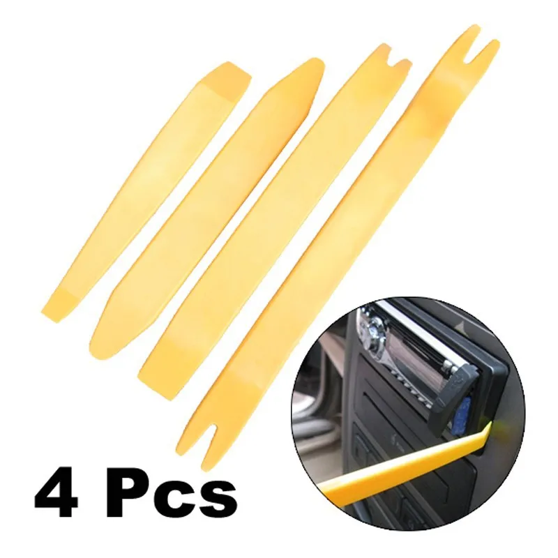 the installation for car radio tools 4pcs