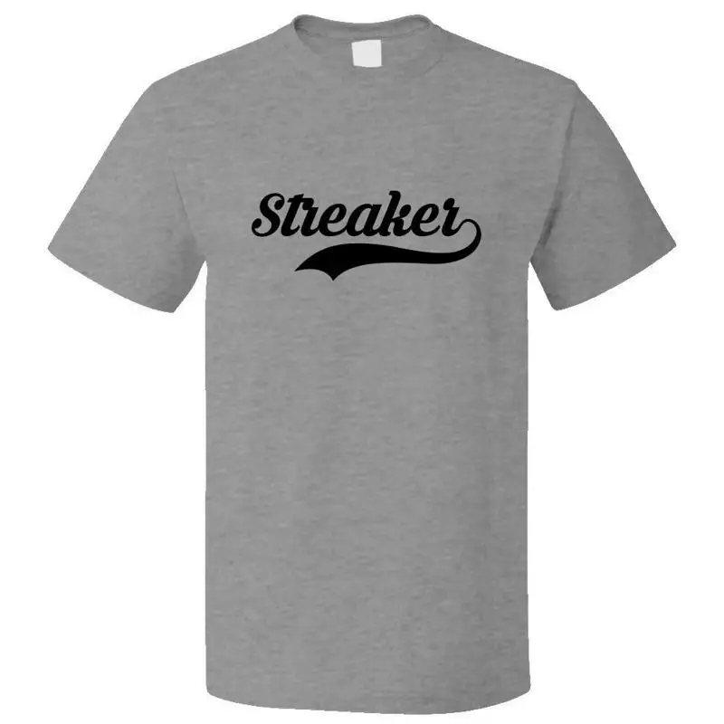 

Забавная футболка Streaker в стиле ретро Old School