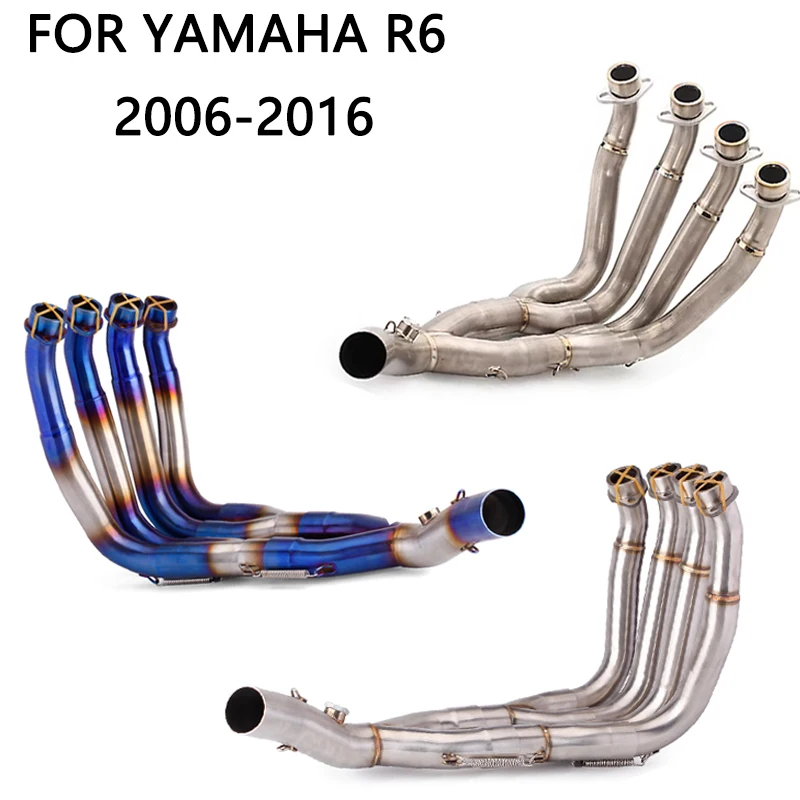 

Factory Direct Selling 51mm Motorcycle Exhaust Header Tube Sport Racing Escape Stainless Manifold For Yamaha R6 2006-2016