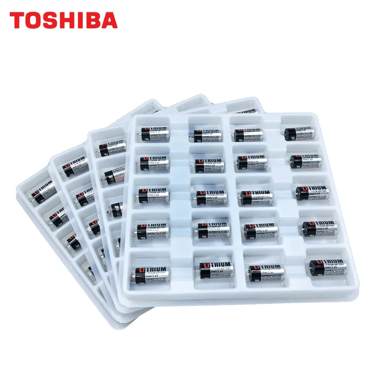 Toshiba ER4V 3.6V Disposable Lithium Battery Omron PLC Equipment Instrument CNC Machine Backup Memory Data Motherboard