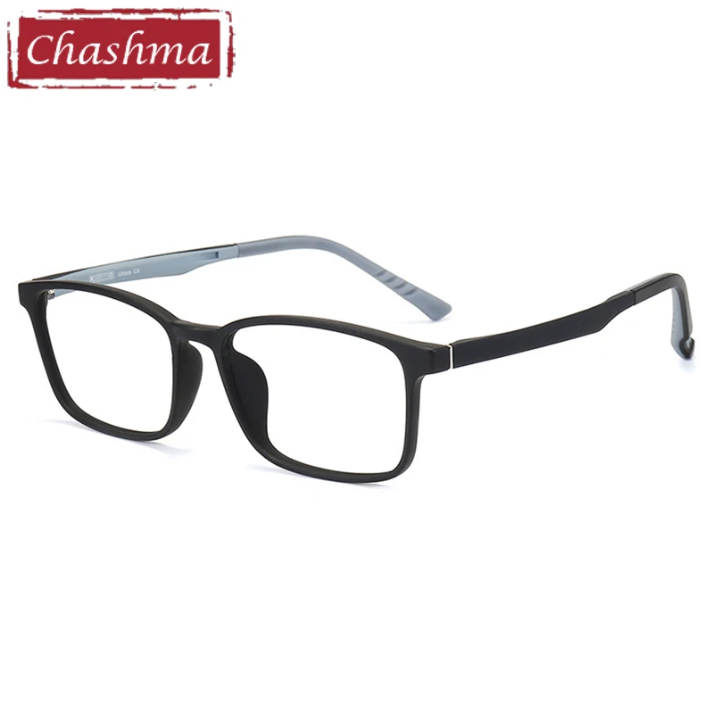 Chashma Women Eyewear Teens TR90 Ultra Light Frame Prescription Optical Lenses Transparent Men Spectacles Anti Blue Ray Glasses