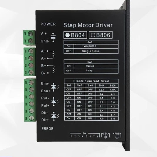 

Parts suitable for B804 whole-step half-step motor driver can be equipped with cutting wire terminal machine module