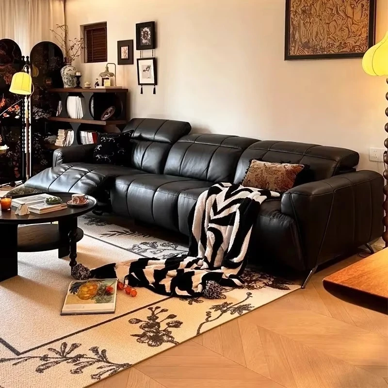 

Large Designer Electric Sofa Armrest Extension Relax Lazy Modern Recliner Sofa Lounge Sleeper Divano Tecnologico Furniture Home
