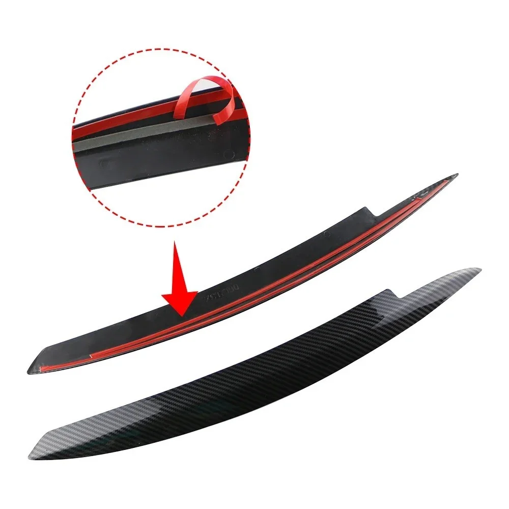 Car Headlight Head Lamp Eyebrow Cover Trim Sticker for Volkswagen VW GOLF 7 Golf7 MK7 GTI Car Exterior Accessories image 4