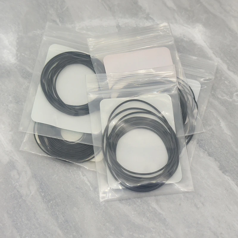 Watch Case Rubber Waterproof Ring Oil-resistant Watch Bottom Cover Gasket 0.5/0.6/0.7/0.8/0.9mm O-Ring Seal Gasket Repair Tools