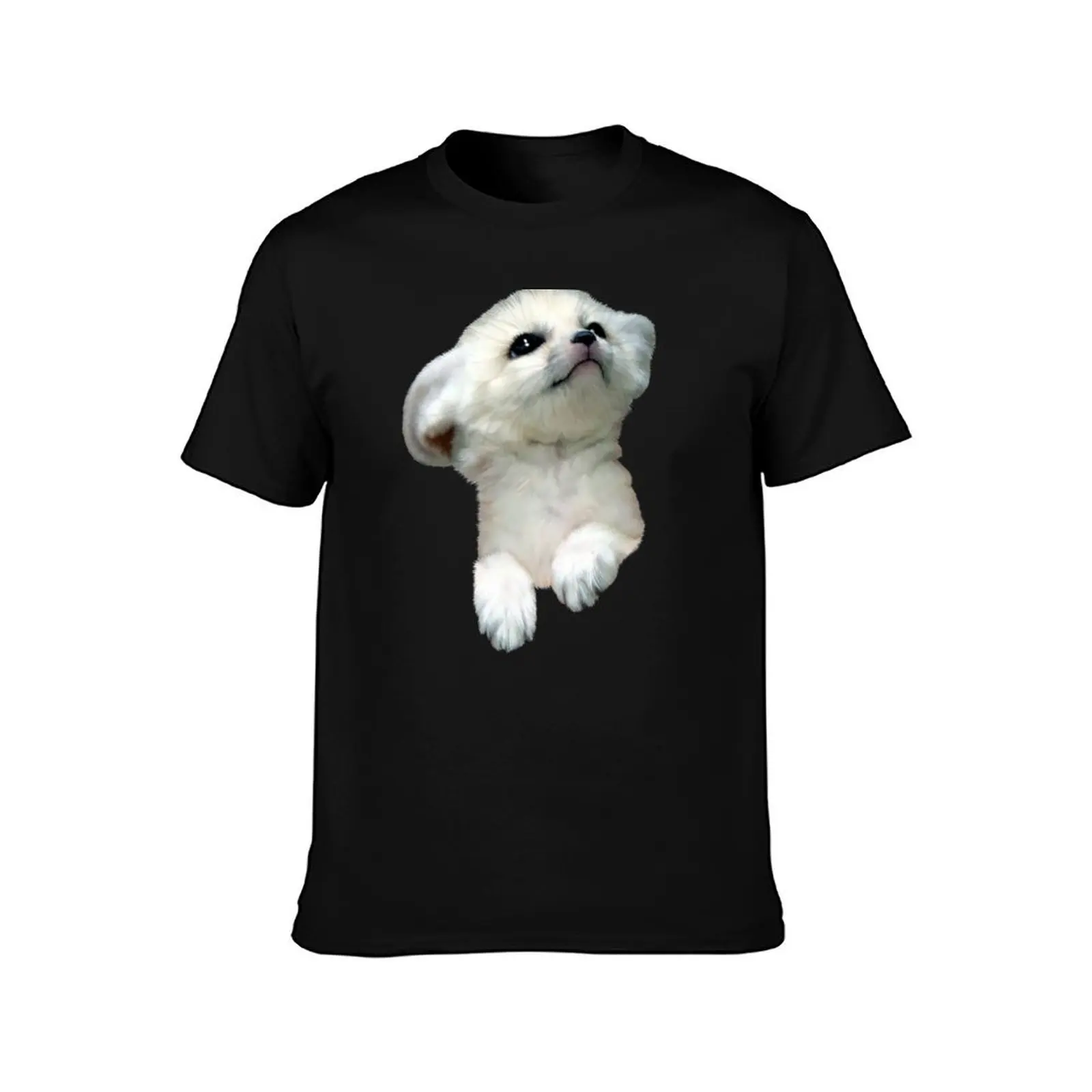 Arctic Fox _ The Endangered T-Shirt Holiday Casual Short Sleeve Top T-Shirt