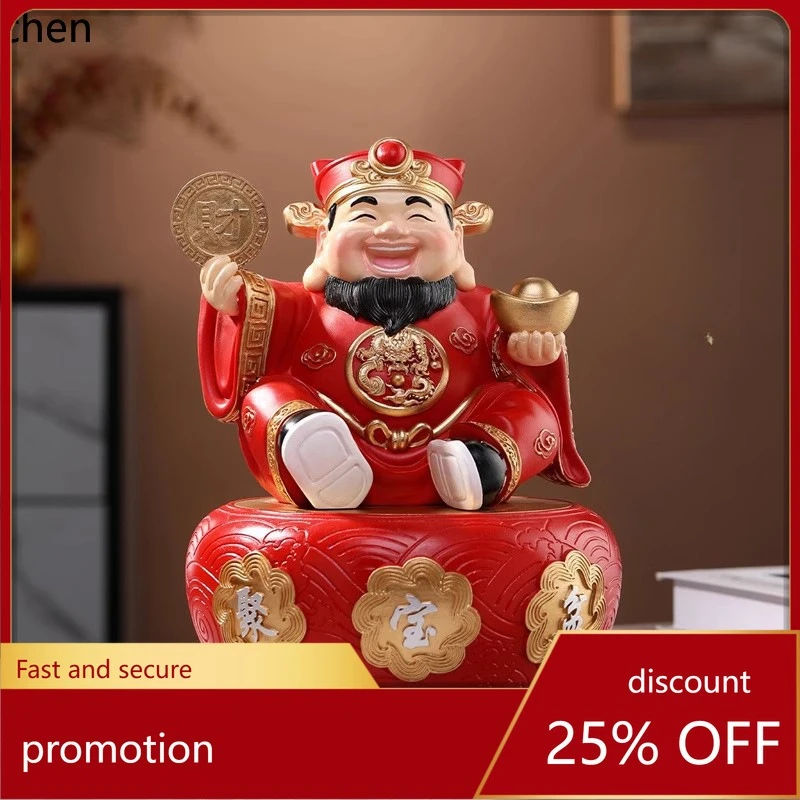 

CZ Treasure Bowl Ornament for Home and Office, Cashier Counter Decoration, Craft for Company Opening and Housewarming Gift