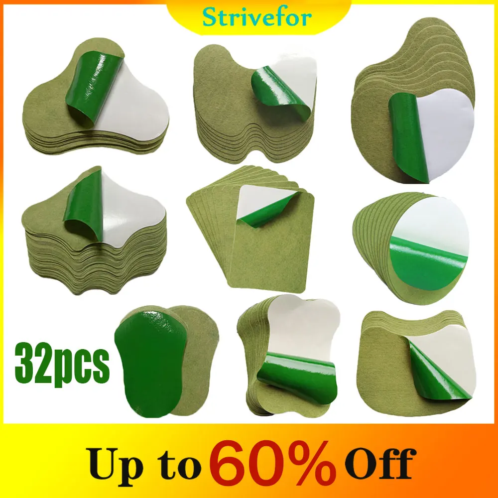 

32pcs Nine Types Of Hot Compress Patches For Neck, Shoulders, Back, Wrists, Knees And Abdomen-Home, Office, Sports, Travel