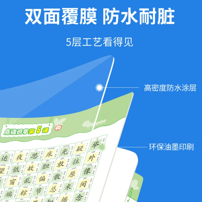 Learning Chinese Characters, 3000 Word Audiobooks, Children's Early Education Enlightenment