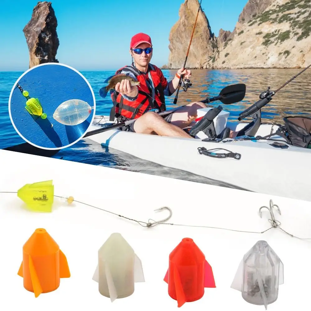 

5PCS Hot S L Attract Fish Tie Tying Sound Bar Shake Attract Baits DIY Tools Fishing bead sound bar