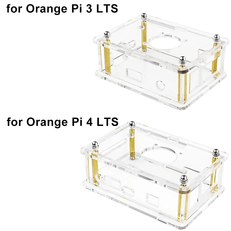 Penutup Shell Kotak Bening Box Box Box Box Box At Orange Pi 3 LTS / Orange Pi 4 LTS