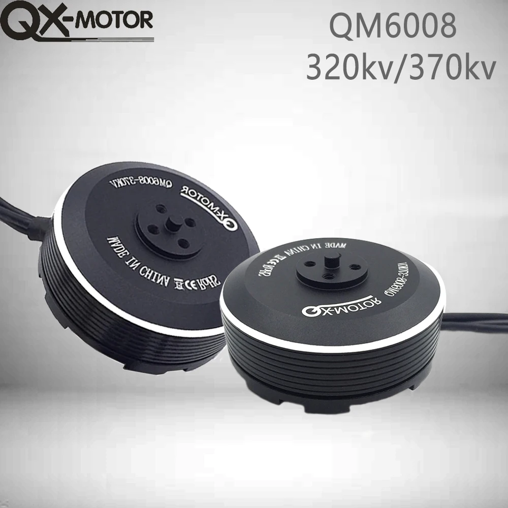 QX-MOTOR 1552 1760 Carbon Folding Propeller Collocation / QM6008 320KV/370KV Brushless Motor for Remote Controlled Toys