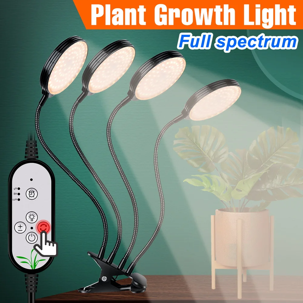 LED Grow Light Greenhouse 15W 30W 45W USB Phyto Lamp Full Spectrum LED Hydroponics Indoor Plant Grow Bulb Flower Growth Seedling