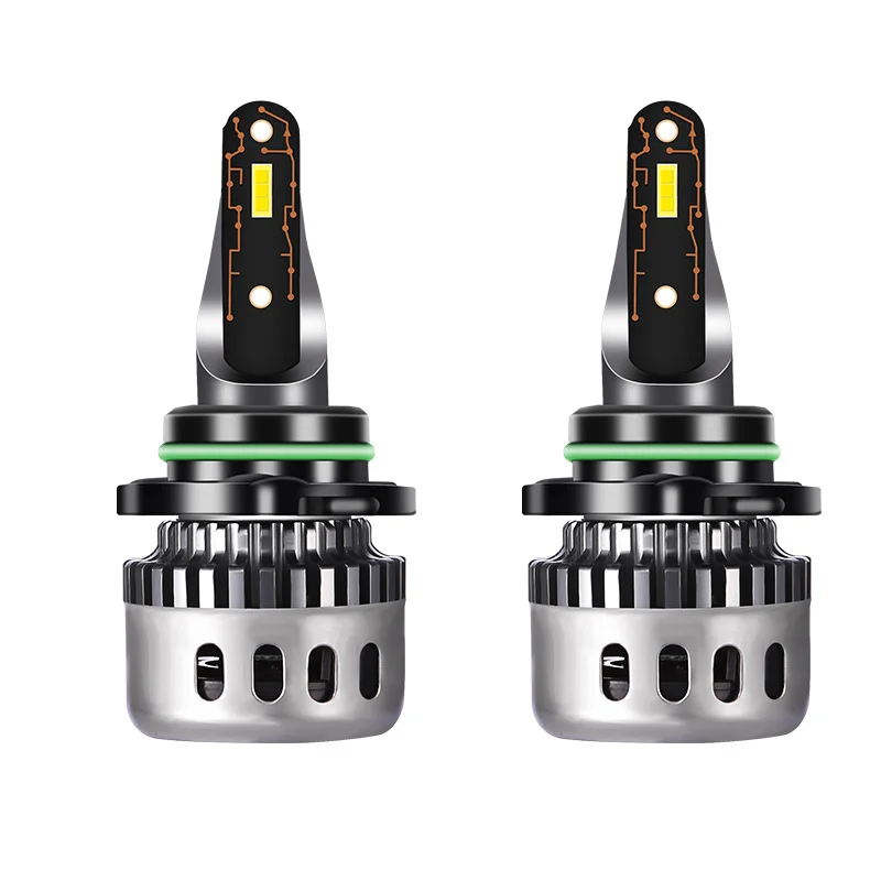 F10 Car LED Headlight Bulb H1 H4 H7 Hi/Lo Beam Waterproof High Brightness Cooling Front Light Retrofit Car Lamp