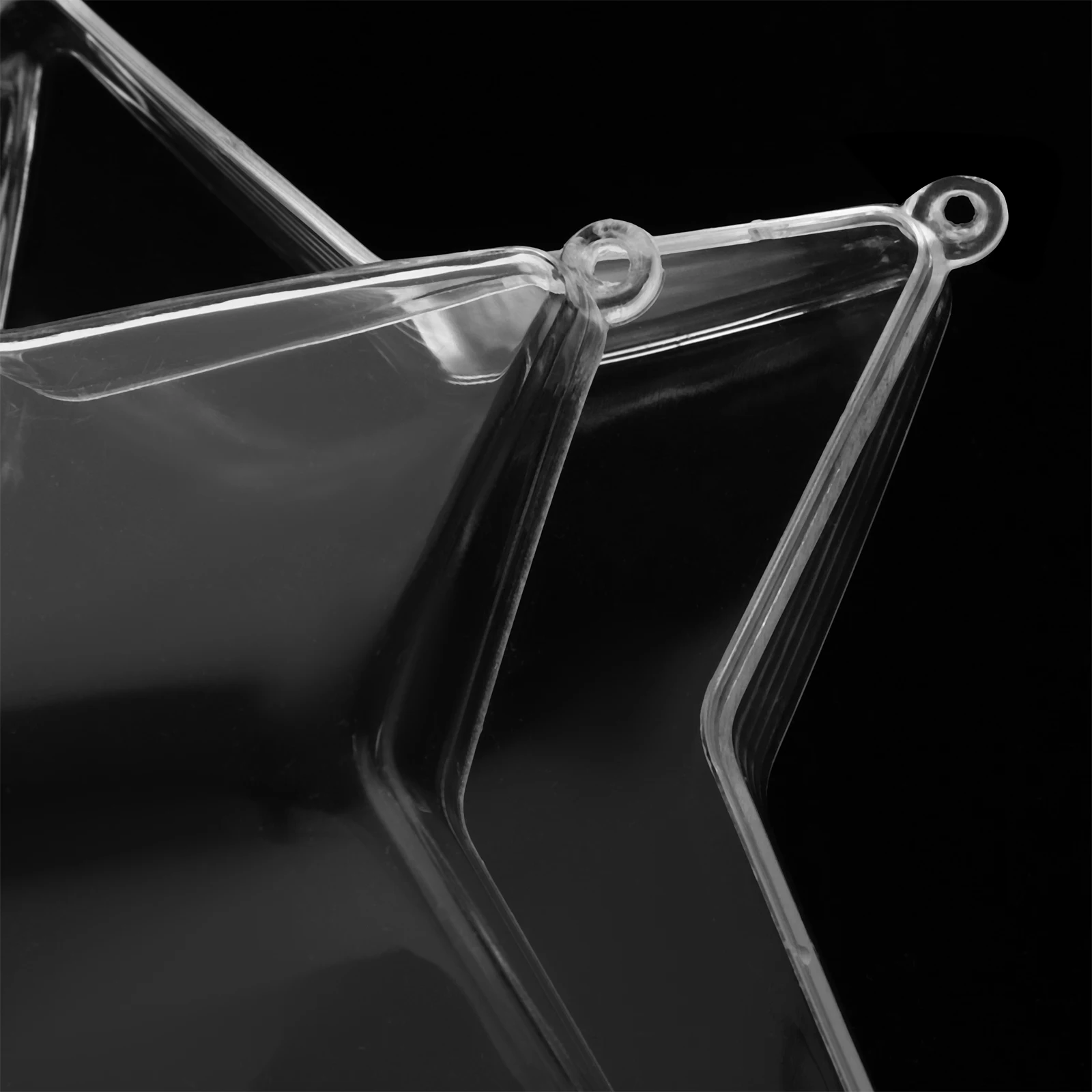 

Sturdy Transparent Nail Star Shape Desktop Storage Container For Jewelry Mini Organizer Case Wedding Birthday Gift