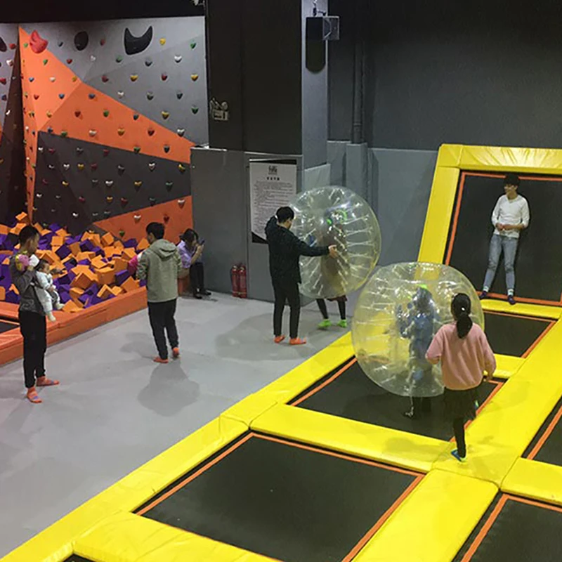 ASTM Certified Medium Size Trampoline Park Fully Equipped with All Free Jumping Area for Fun and Fitness