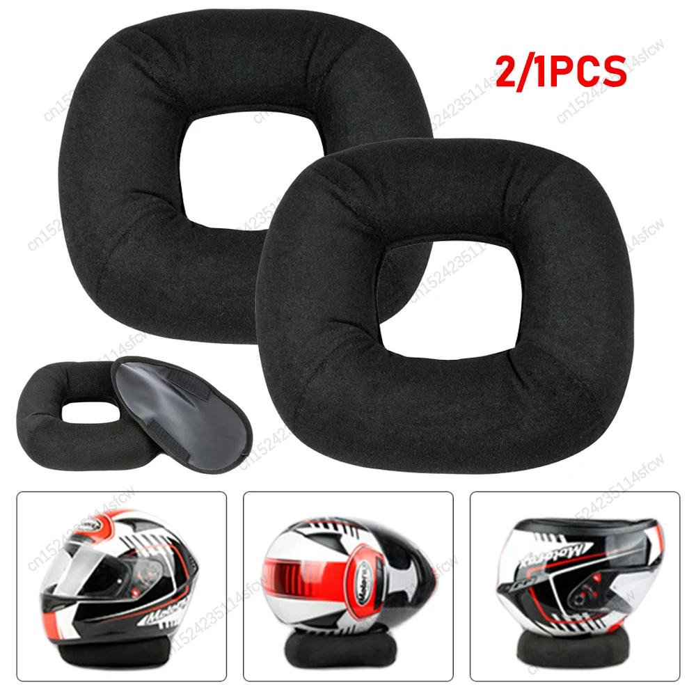 2/1PCS Motorcycle Helmet Rack Anti-slip Protection Helmet Holder with Detachable Pad Storage for Motorbike Dirtbike ATV Helmets