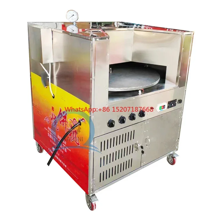 

sale sesame cake bread rotating baking oven naan pita roti rotation bakery machine equipment for commercial