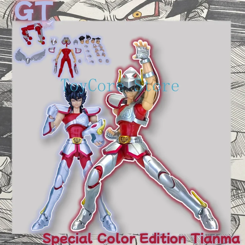 

In Stock GT Early Bronze Saint Seiya Cloth Domestic Myth 20th Anniversary Special Color Version Pegasus Action Figure
