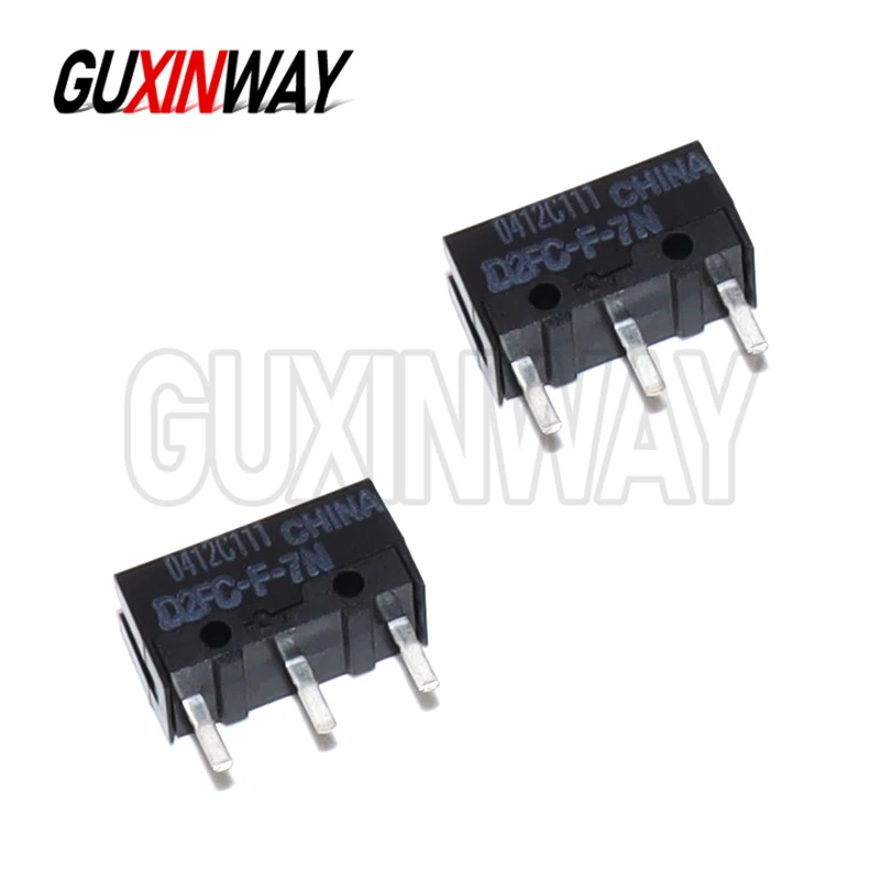 5PCS New D2FC-E-7N D2FC Authentic Mouse Micro Switch D2FC-F-7N Mouse Button Fretting