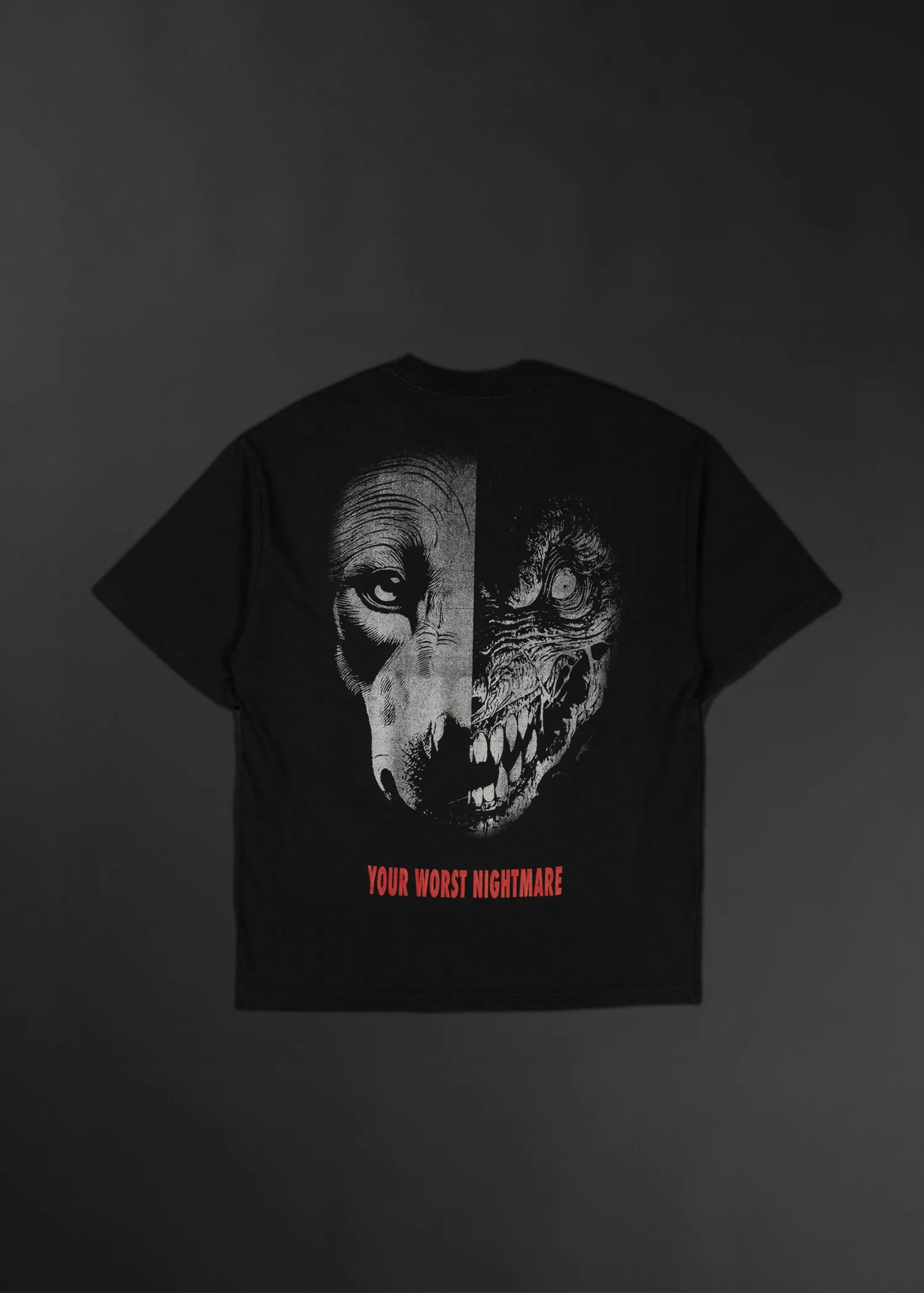 Your Worst Nightmare Graphic T-Shirt GYM Daily Fitness Can Wear Cotton T-shirt To Absorb Sweat and Breathe
