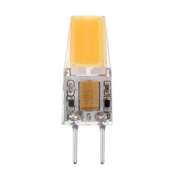 5W AC/DC12V GY6.35 LED Lamp Crystal Sapphire Lamp 1508SMD LED COB Chandelier plug-in LED Light Source Silicone Bulb Chandelier