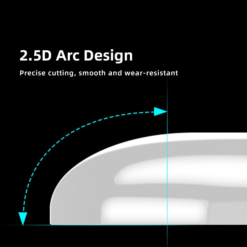 1 Pack Original Esports Tiger ICE V2 Mouse Skates Mouse Feet For Razer Viper V3 PRO White Arc PTFE Mice Feet Glides