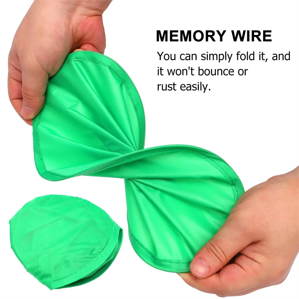 

16Pcs Folding Flying Disc Lightweight Durable Cloth Flying Plate Outdoor Sports Entertainment Picnic Camping Activity Essential