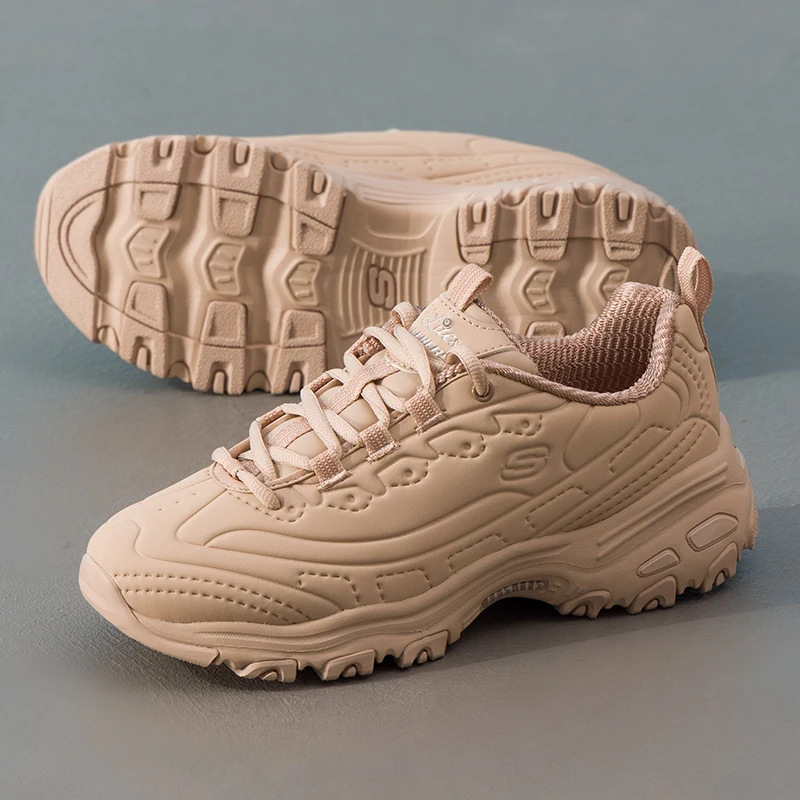Женская повседневная обувь Skechers, модные кроссовки Panda, спортивные кроссовки для ежедневной ходьбы и бега 150243-Ta