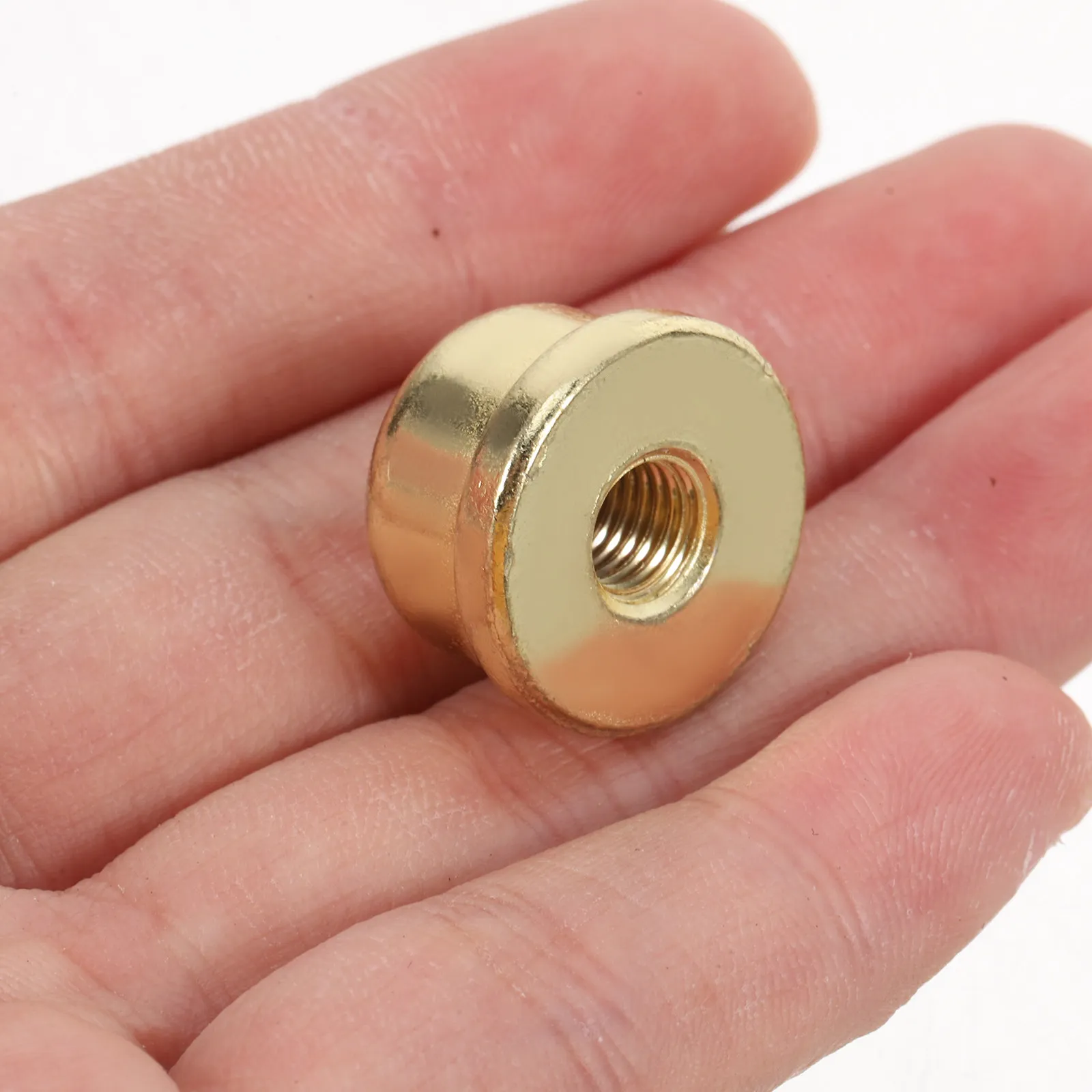 2Pcs Lamp Accessories Decorative Brass Finial Caps Screw for Table Floor Lamps Elegant Lamp Shade Holder Replacement