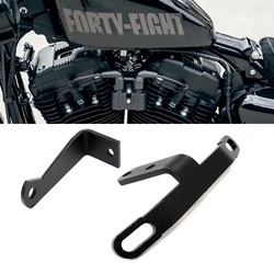 Kit de rrlocación de llave de encendido para motocicleta, soporte de montaje de bobina para Harley Sportster Iron 883, 1200XL, Super bajo, personalizado, 2007-2022