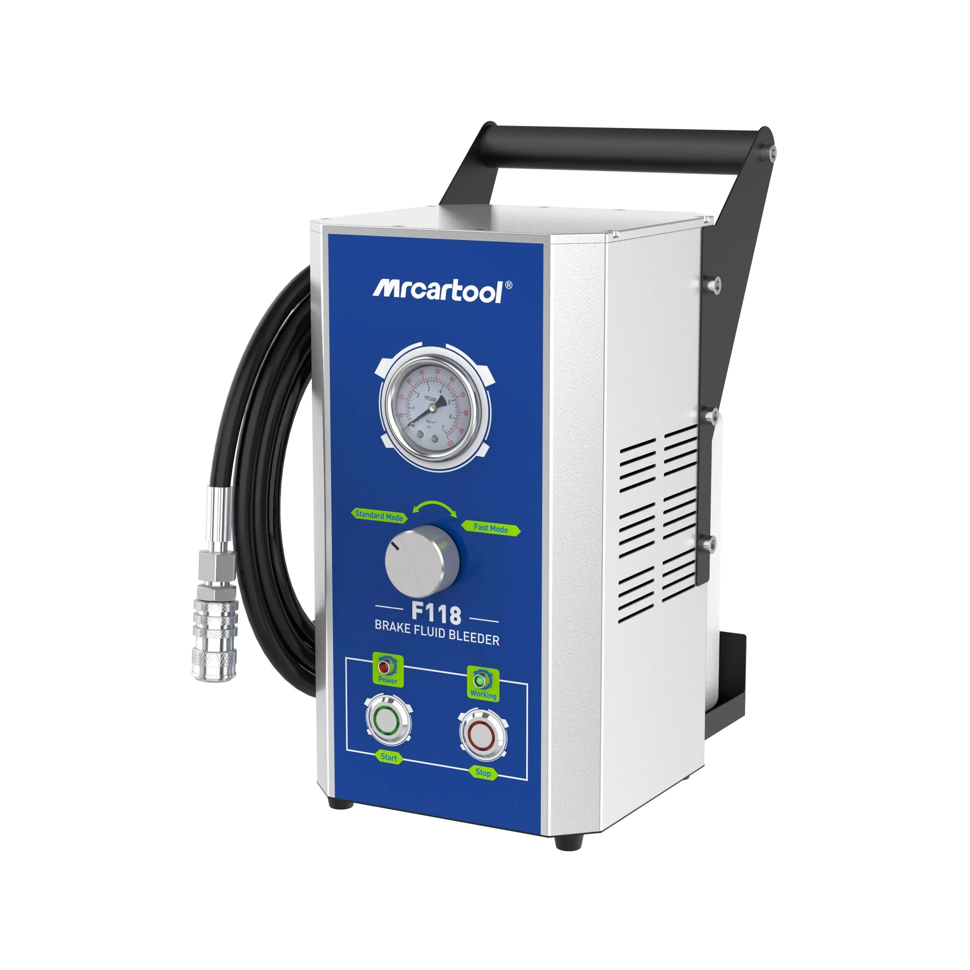 

MRCARTOOL F118 Автомобильный импульсный тормозной масляный насос, экстрактор, быстрый насос для прокачки тормозной жидкости, масляный насос, теплообменник, машина 110 В/220 В