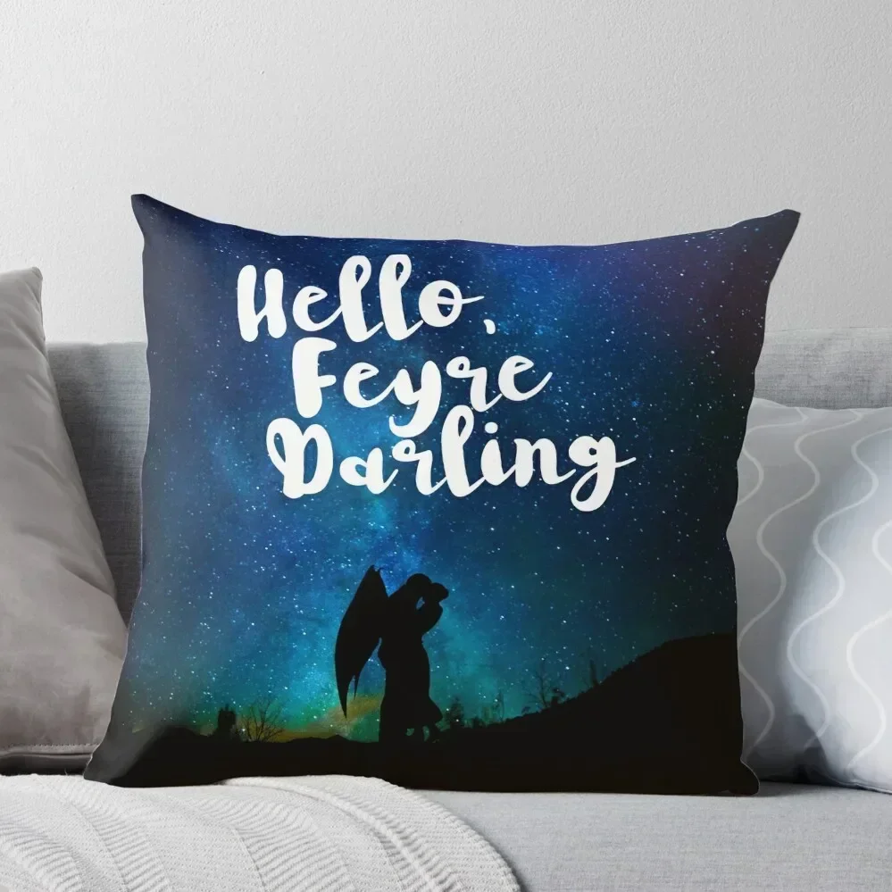 Hello, Feyre Darling - ACOMAF Throw Pillow Luxury Pillow Case Cushions For Decorative Sofa pillow