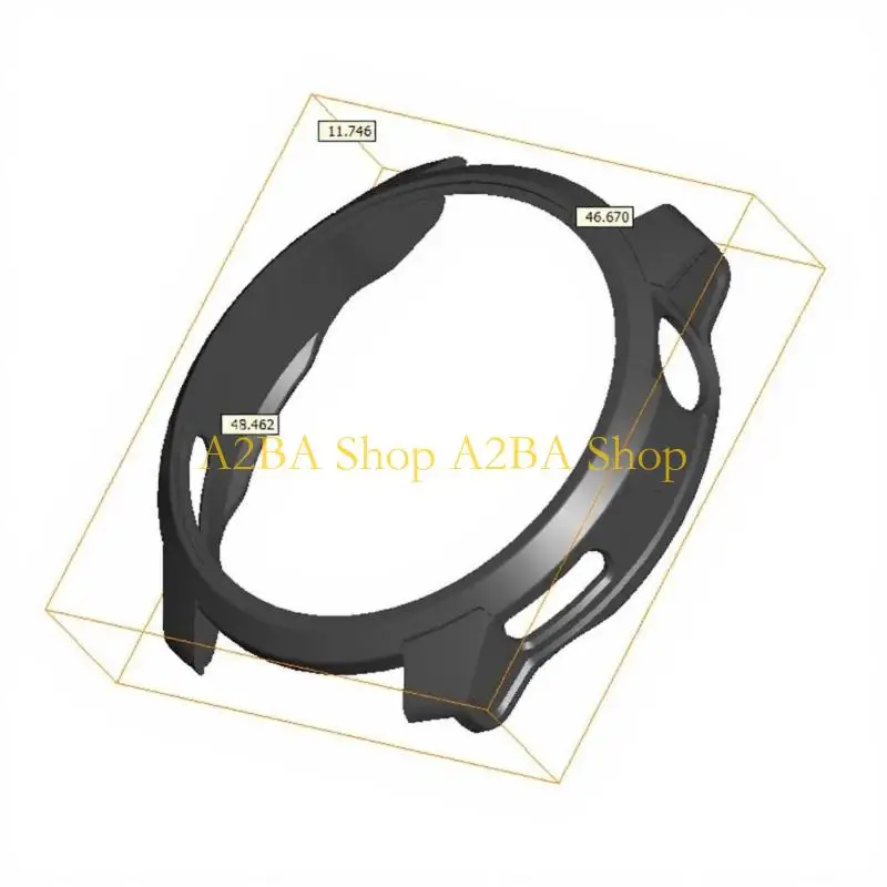 

A2BA Scratch Resistant Hard Shell Protective Case For Pace 4 Smartwatch Semi Enclosed Design
