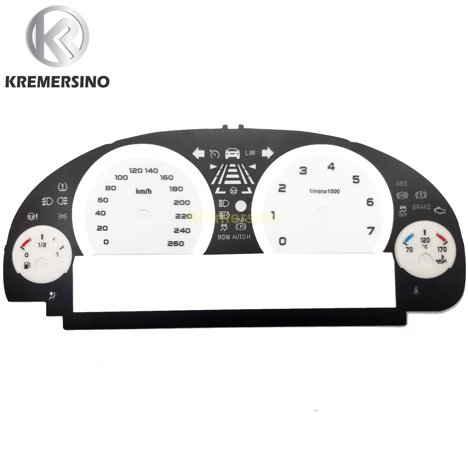 Instrument Panel Dashboard Sticker  Trim Sticker For BMW F Chassis 5 / 7 Series X5 X3 Semi-LCD Instrument Dashboard Layer Stic
