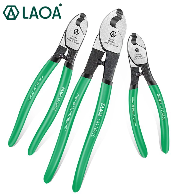 LAOA Cable Cutter Wire Cutting Hand Tools for Professional Electricians  6“/8\