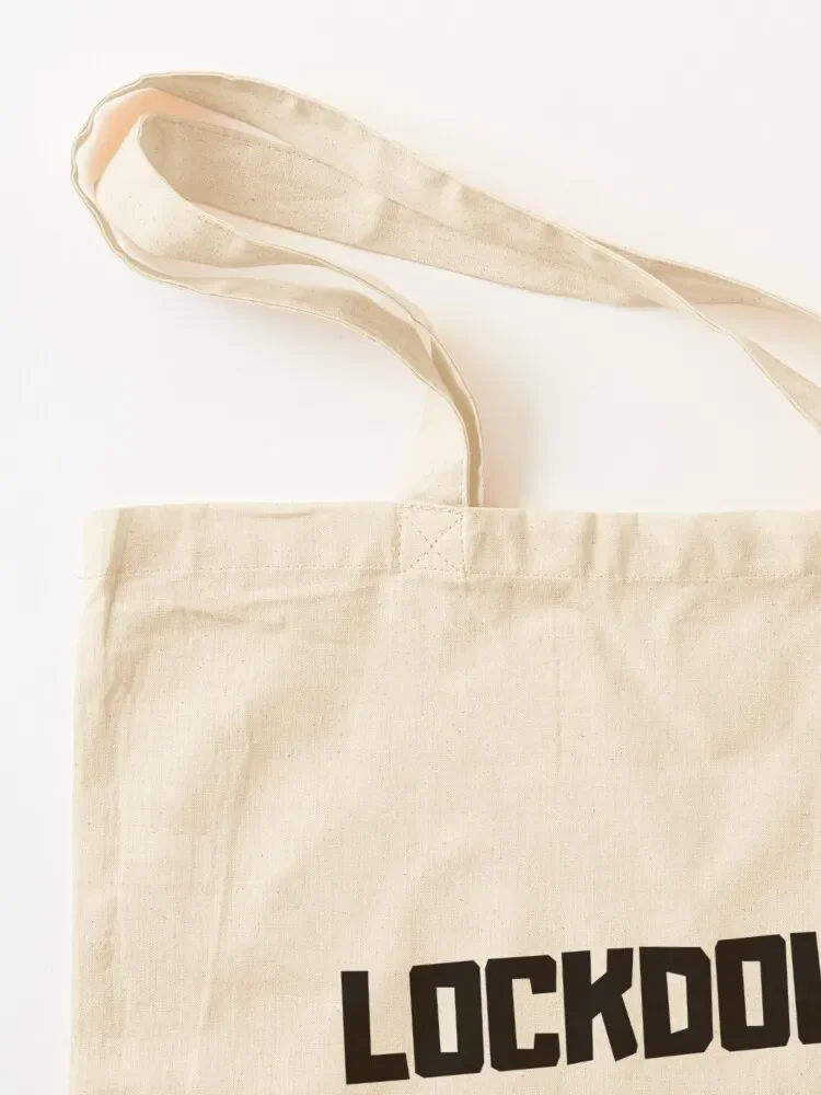 Lockdown 2020 Tote Bag Big bag women eco pack Women's bag canvas shopping