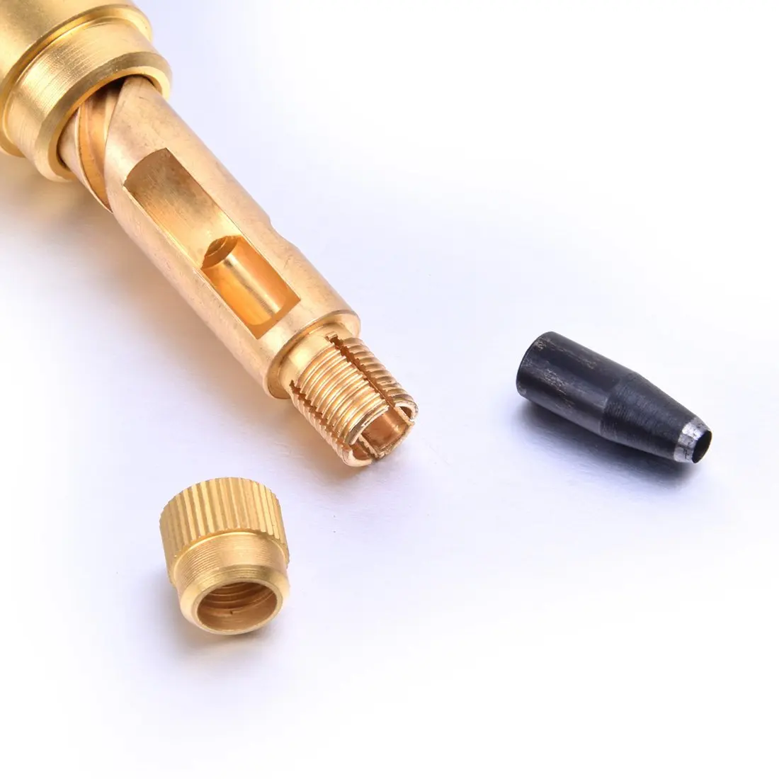 גדלי טיפ A52T6 בקוטר 1.5 מילימטר, 2 מילימטר, 2.5 מילימטר, 3 מילימטר, 3.5 מילימטר, 4 מילימטר לחור ברג/כלי עור אוטומטי לספר כלי עבודה