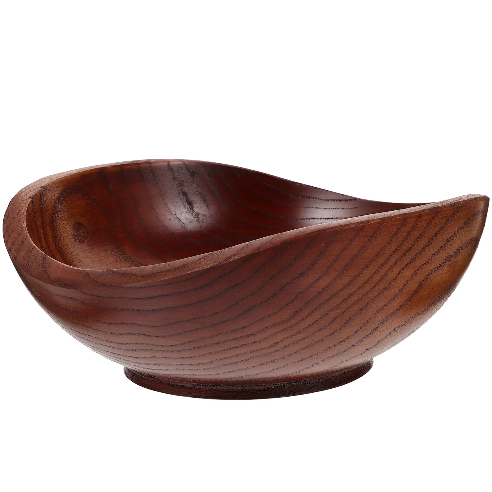 

Wooden Fruit Bowl For Kitchen Counter Sturdy Safe Food Contact Material Easy Clean Home Restaurant Use wood salad bowl