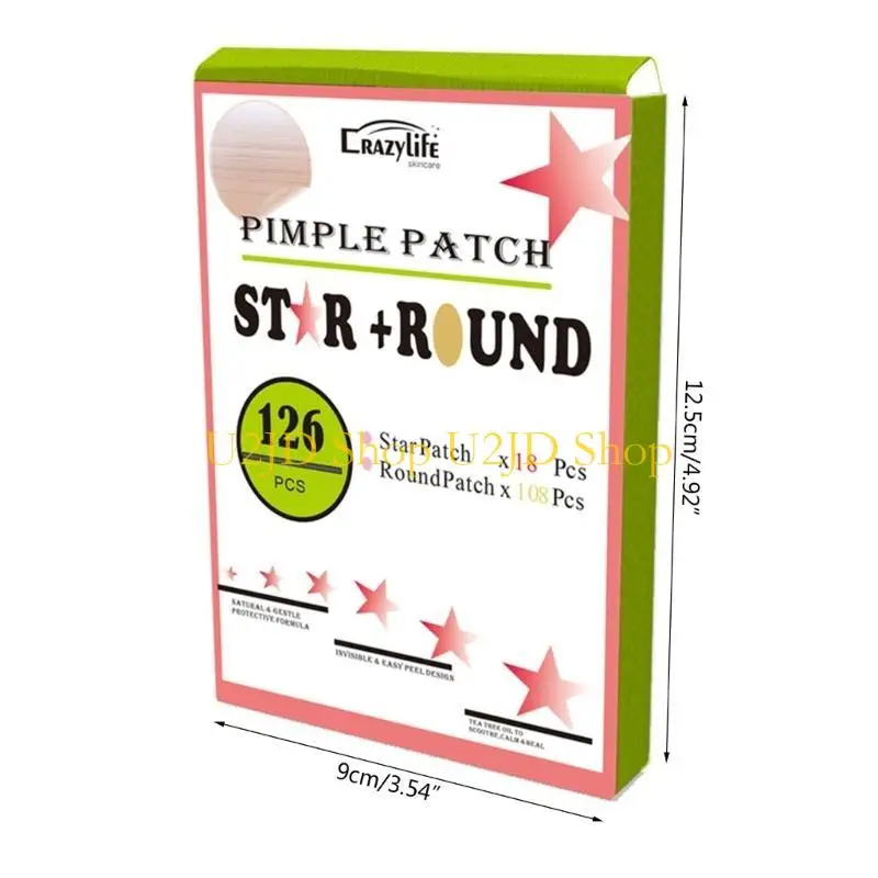 U2JD Acne Patch Invisible Sticker Remove Pimples Treatment-Mask Facial-Skin Care Tool