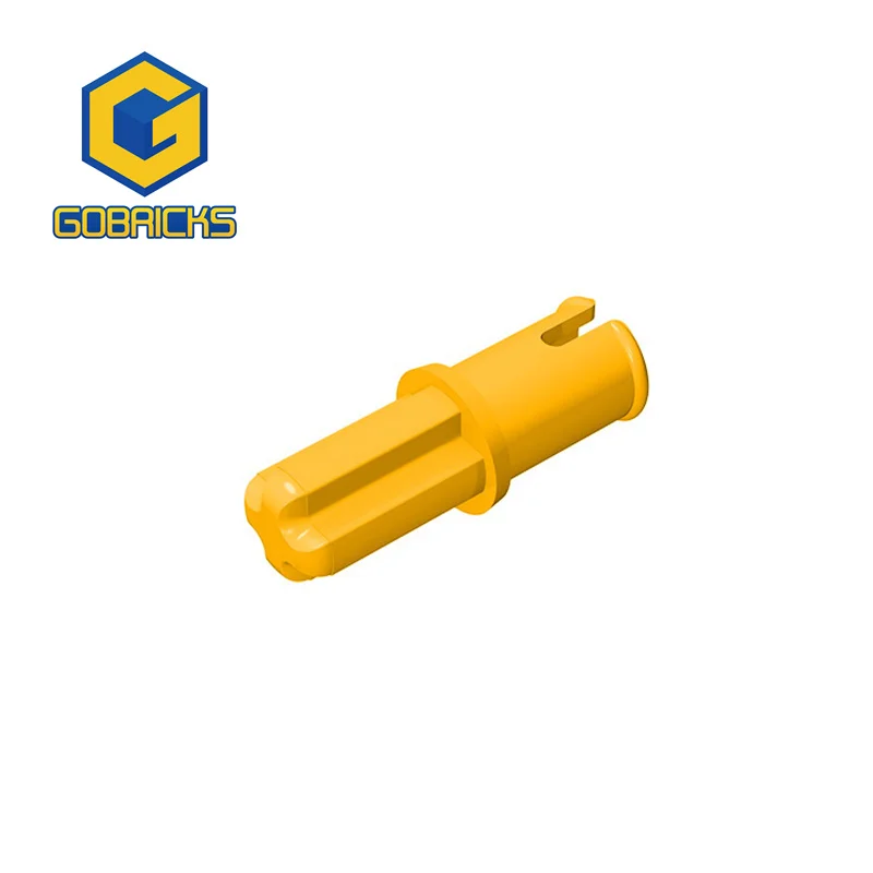 Gobricks 10PCS MOC Bricks Axle Pin Connector Angled Assembles Particles Compatible With 6562 3749 Building Block Parts Kid Toy