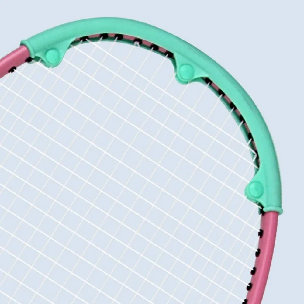 Protector de borde de cabeza de raqueta de bádminton, previene arañazos, Reduce el impacto, resistente al desgaste, Protector de cabeza de raqueta, diseño fácil de usar