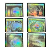 Ancient Tomb EXP Mana ConfluenMystic Ga Strip Mine Sunken RuiZendikar Expeditions Foil TCG Magical Proxy Cards Quality Board Gam