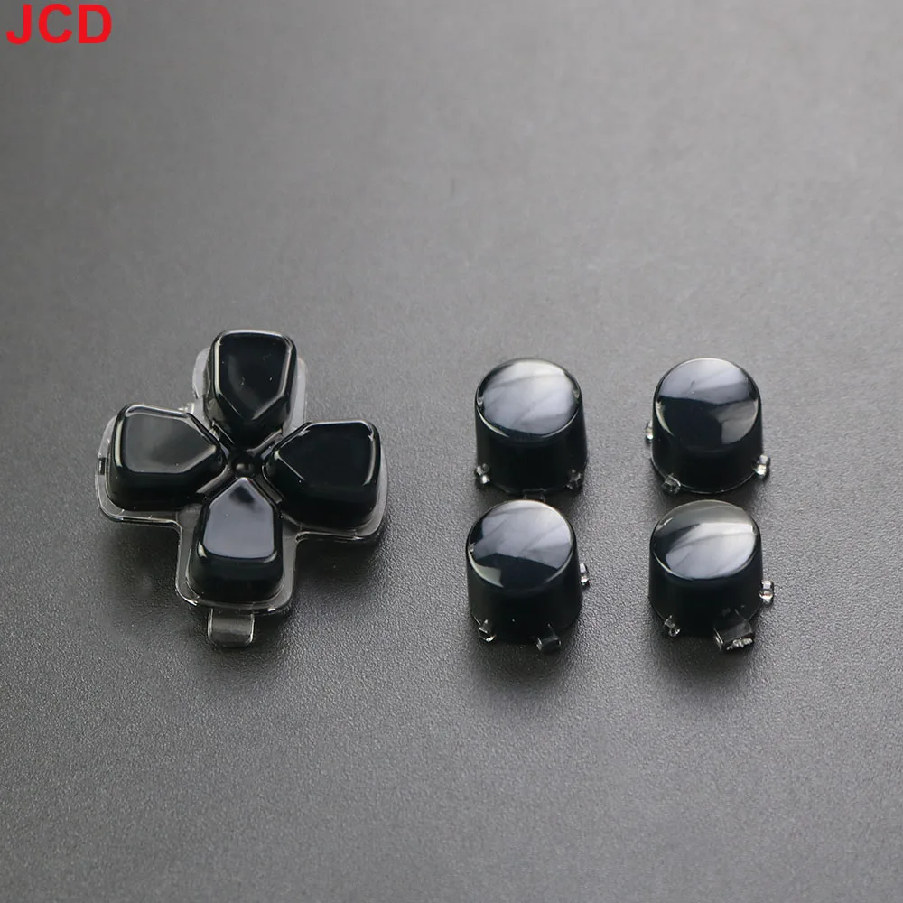 JCD For PS5 BDM-010 020 030 V1.0 2.0 3.0Controller Gamepad D-Pad A B X Y Cross Crystal Button Replacement Direction Function Key