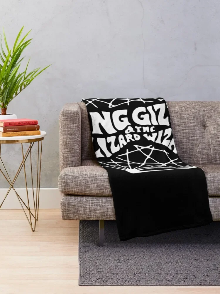 King Gizzard the Lizard Wizard Throw Blanket anime Cute Blankets