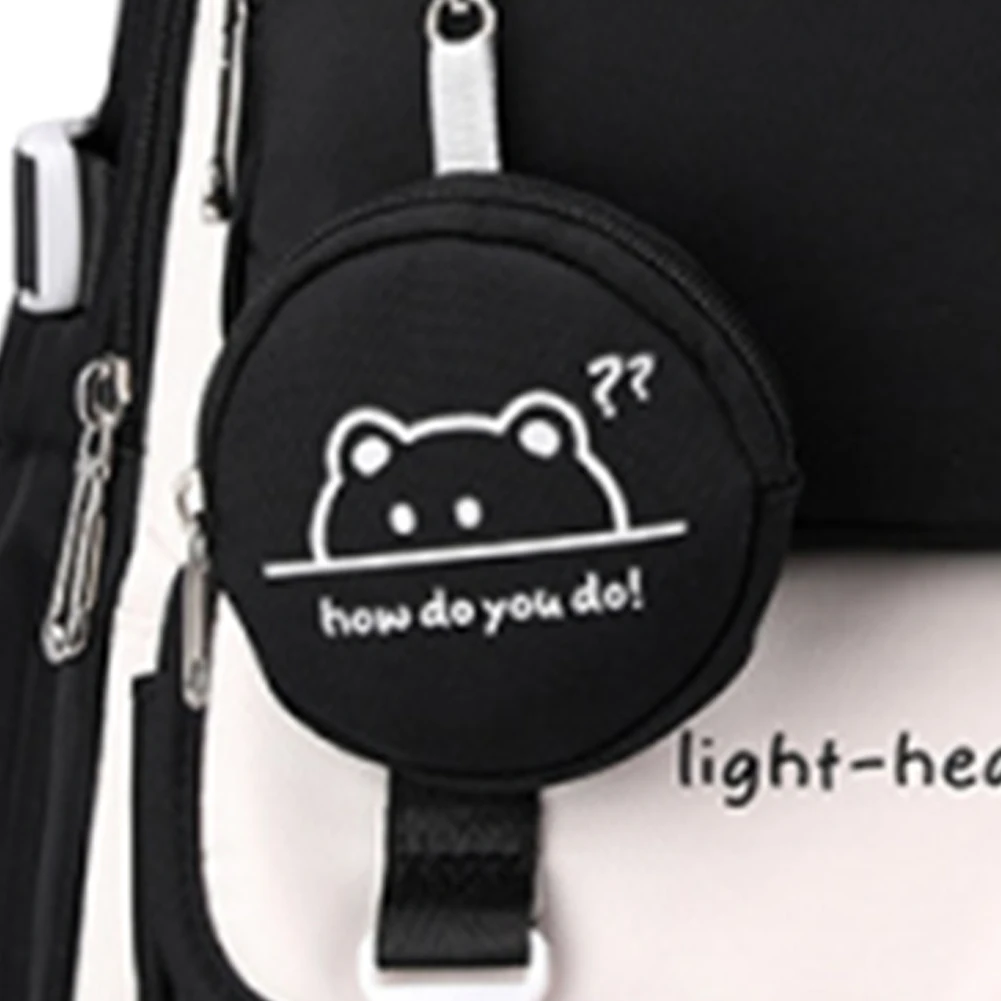 어린이를위한 경량 배낭 소녀 방수 학교 가방 대용량 노트북 배낭 꽃 무늬 인쇄 간단한 여행 배낭